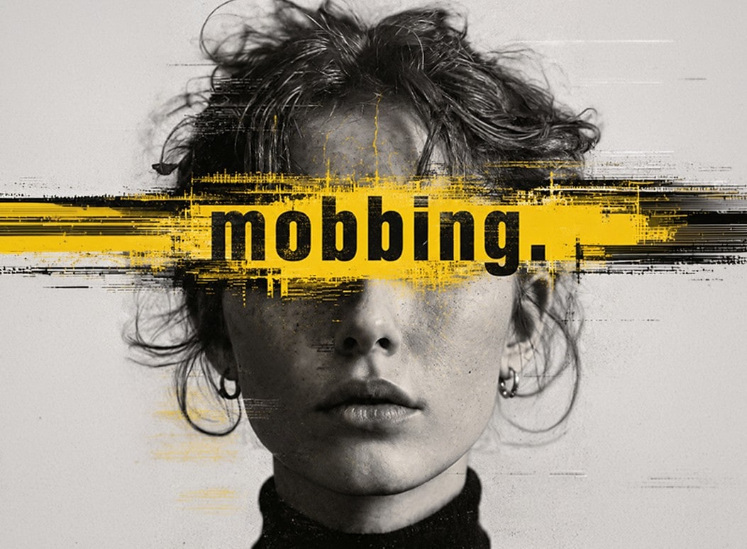 Plakat serialu szkoleniowego Mobbing